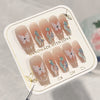 12 Sizes-24 Pcs Press On Nails SP107