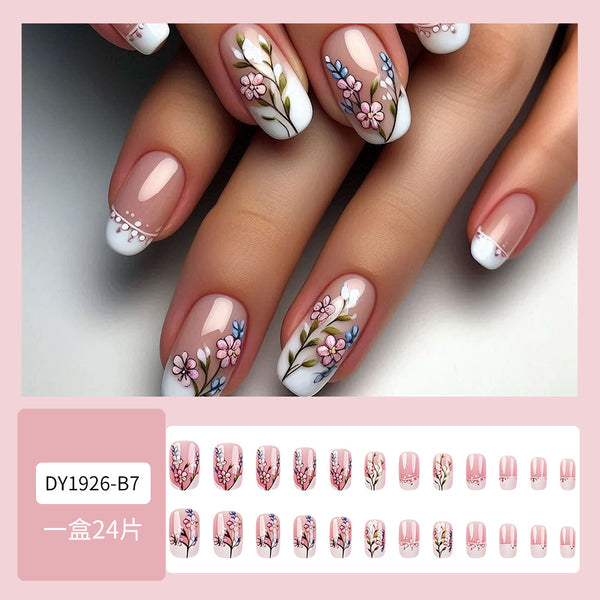 12 Sizes-24 PcsPress On Nails DY1926-B7