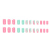 12 Sizes-24 Pcs Press On Nails W1065