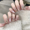 12 Sizes-24 Pcs Press On Nails GN032