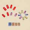 12 Sizes-24 Pcs Press On Nails Y1588