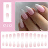 12 Sizes-24 Pcs Press On Nails C1612