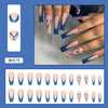 12 Sizes-24 Pcs Press On Nails W478