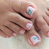 12 Sizes-24 Pcs Press On Nails F075