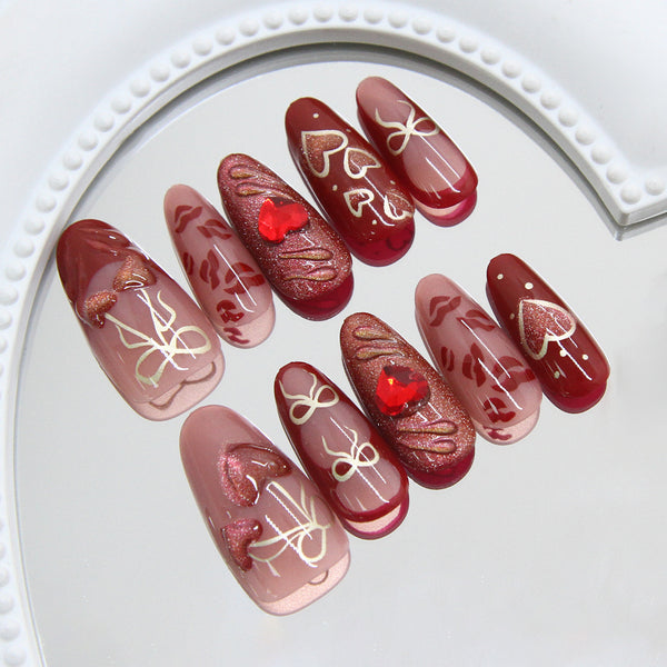 15 Sizes-30 Pcs Press On Nails Z1065