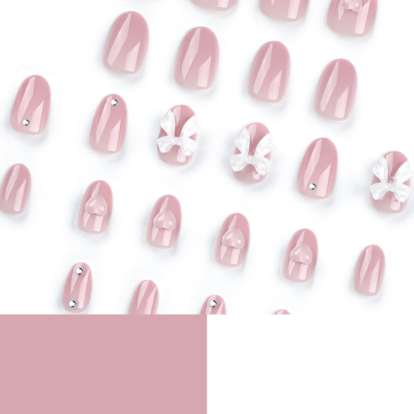 12 Sizes-24 Pcs Press On Nails JP3099