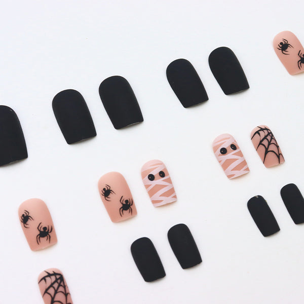 12 Sizes-24 Pcs Press On Nails W3236