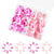 48 Pcs Press On Nails BowStrawberry-1-48pcs