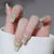 12 Sizes-24 Pcs Press On Nails R514