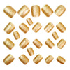 12 Sizes-24 Pcs Press On Nails Y1424