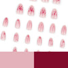 12 Sizes-24 Pcs Press On Nails JP3309