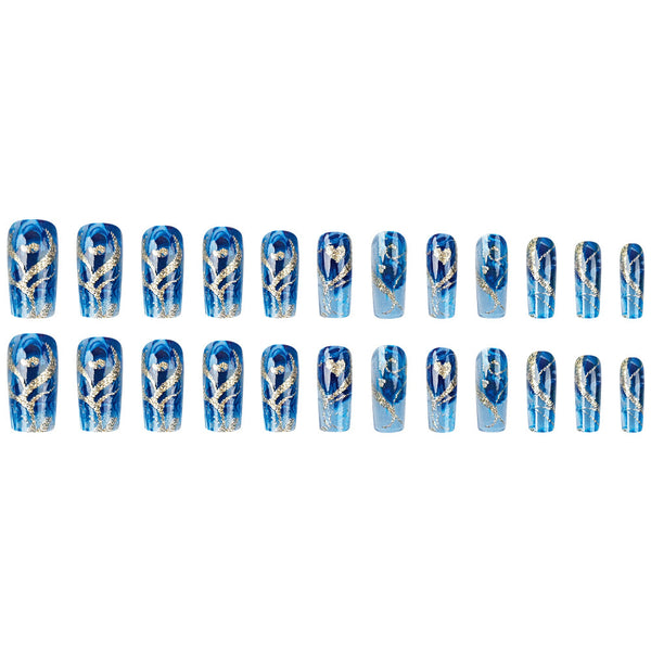 12 Sizes-24 PcsPress On Nails CY1092-B7