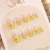 12 Sizes-24 Pcs Press On Nails JL0673