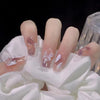 12 Sizes-24 Pcs Press On Nails Z492