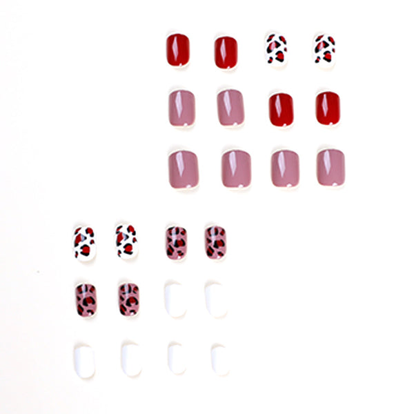 12 Sizes-24 Pcs Press On Nails JP1547