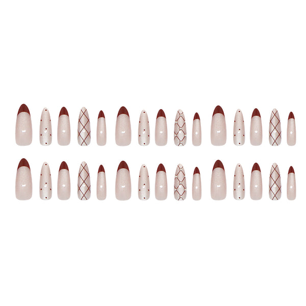 30 Pcs Press On Nails MY174