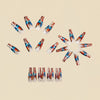 12 Sizes-24 Pcs Press On Nails Y1718