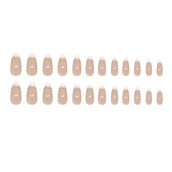 12 Sizes-24 Pcs Press On Nails W1877