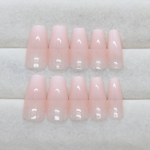 12 Sizes-24 Pcs Press On Nails R485