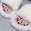 12 Sizes-24 Pcs Press On Nails F058