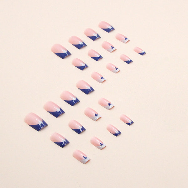 12 Sizes-24 Pcs Press On Nails W303