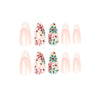 12 Sizes-24 Pcs Press On Nails JP1486