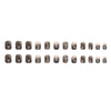 12 Sizes-24 Pcs Press On Nails Z506