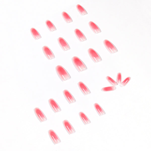12 Sizes-24 Pcs Press On Nails JP1099
