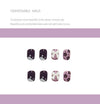 12 Sizes-24 Pcs Press On Nails Z056