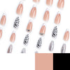 12 Sizes-24 Pcs Press On Nails JP3117
