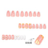 12 Sizes-24 Pcs Press On Nails JP3713