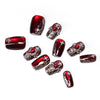 12 Sizes-24 Pcs Press On Nails SP128