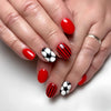 12 Sizes-24 Pcs Press On Nails y2071-z-24