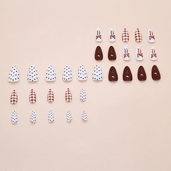 30 Pcs Press On Nails W2127