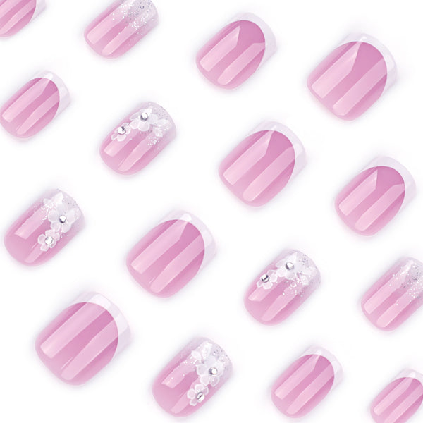 12 Sizes-24 Pcs Press On Nails JP3835