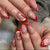 12 Sizes-24 Pcs Press On Nails C1321