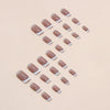 12 Sizes-24 Pcs Press On Nails W578