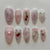 12 Sizes-24 Pcs Press On Nails JP3404