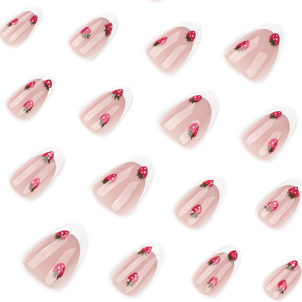 12 Sizes-24 Pcs Press On Nails JP3911