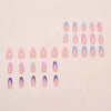 12 Sizes-24 Pcs Press On Nails W1956