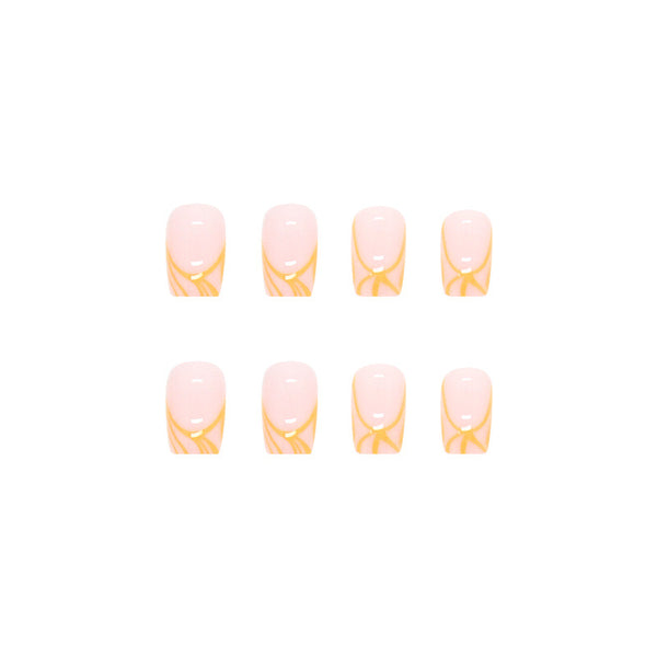 12 Sizes-24 Pcs Press On Nails W189