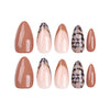 12 Sizes-24 Pcs Press On Nails JP2851