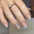 12 Sizes-24 Pcs Press On Nails JP4356