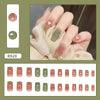 12 Sizes-24 Pcs Press On Nails R920