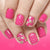 12 Sizes-24 Pcs Press On Nails C1505