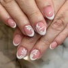 12 Sizes-24 Pcs Press On Nails C880