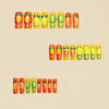 12 Sizes-24 Pcs Press On Nails Y918
