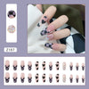 12 Sizes-24 Pcs Press On Nails Z162