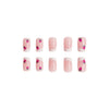12 Sizes-24 Pcs Press On Nails C267
