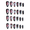 12 Sizes-24 Pcs Press On Nails Z-28